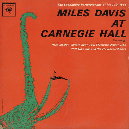 Miles Davis - At Carnegie Hall (CL 1812) 1962 US Columbia｜中古LP