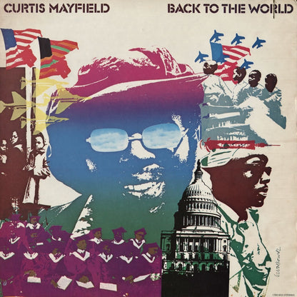 Curtis Mayfield - Back To The World (CRS-8015) 1973 US Curtom｜中古LP