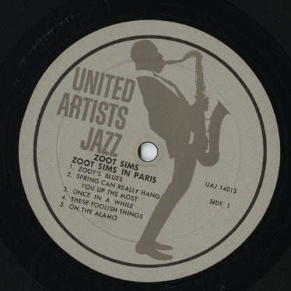 Zoot Sims / ズート・シムズ / Zoot Sims In Paris (UAJ 14013)