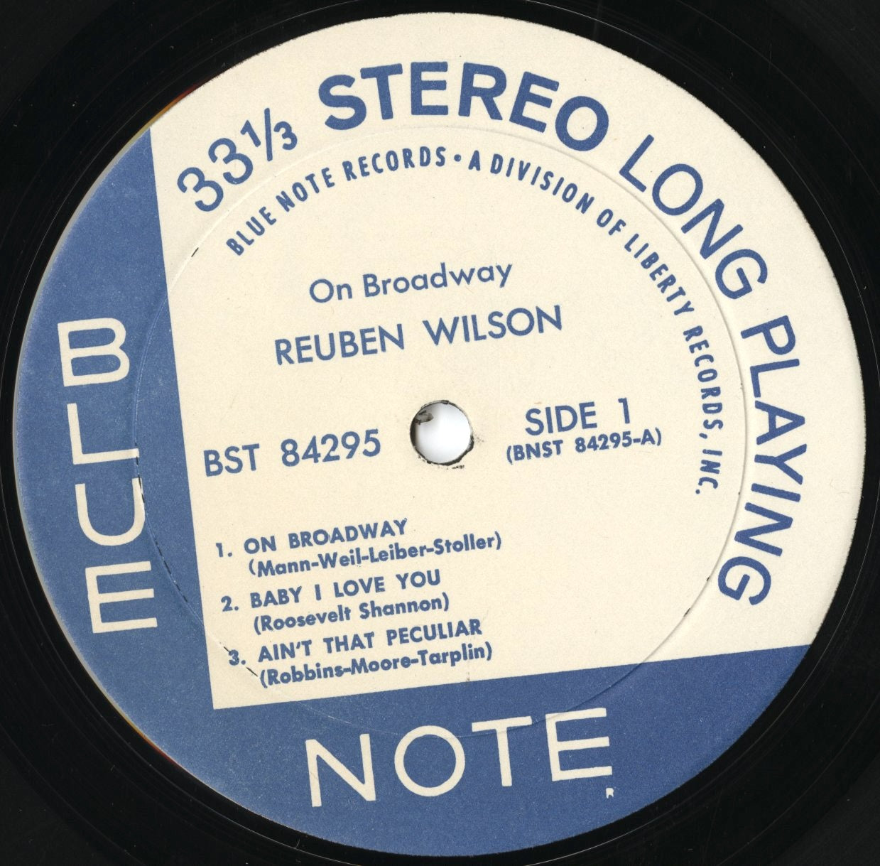 Reuben Wilson - On Broadway LP 1968 US Blue Note オルガンジャズ