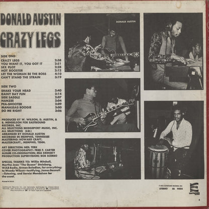 Donald Austin / ドナルド・オースチン / Crazy Legs (EB 9005)