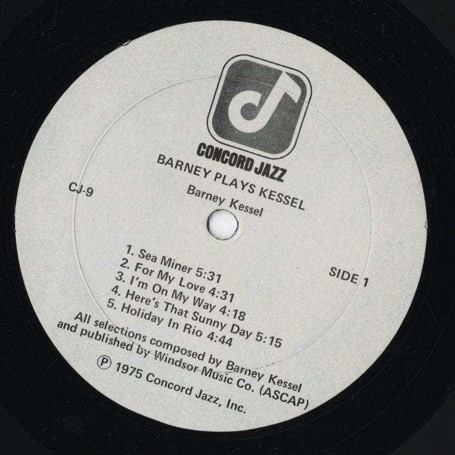 Barney Kessel / バーニー・ケッセル / Barney Plays Kessel & Friends (CJ-9)