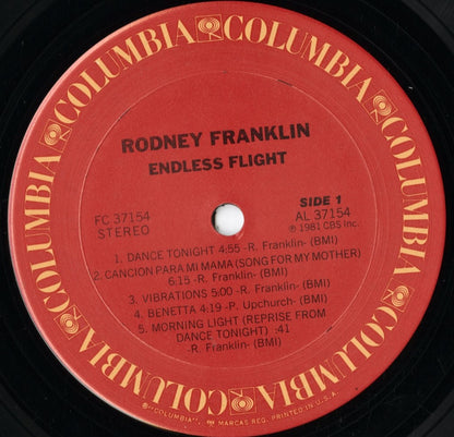 Rodney Franklin - Endless Flight (FC 37154) LP 1981 US Columbia｜中古LP