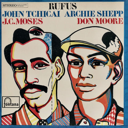 John Tchicai, Archie Shepp – Rufus (195J-26) LP 1984 JPN Fontana