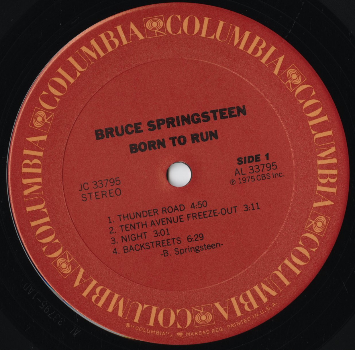 Bruce Springsteen / ブルース・スプリングスティーン / Born To Run (JC33795)