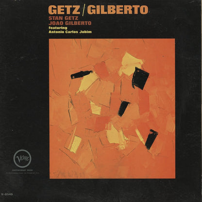 Stan Getz / Joao Gilberto / スタン・ゲッツ - ジョアン・ジルベルト / Getz/Gilberto (V-8545) US MONO