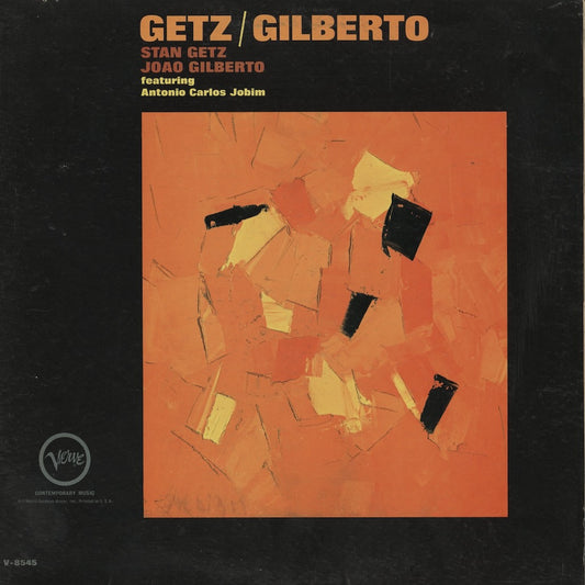 Stan Getz / Joao Gilberto / スタン・ゲッツ - ジョアン・ジルベルト / Getz/Gilberto (V-8545) US MONO