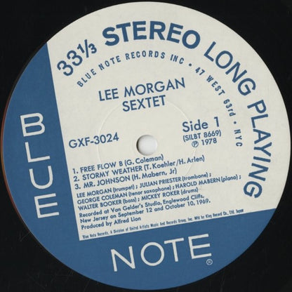 Lee Morgan / リー・モーガン / All-Star Sextet (GXF 3024)