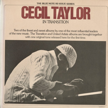 Cecil Taylor / セシル・テイラー / In Transition(BN-LA458-H2)