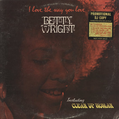 Betty Wright / ベティ・ライト / I Love The Way You Love (SD 33-388)