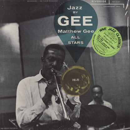 Matthew Gee All Stars / マシュー・ジー / Jazz By Gee (RLP 12-221)