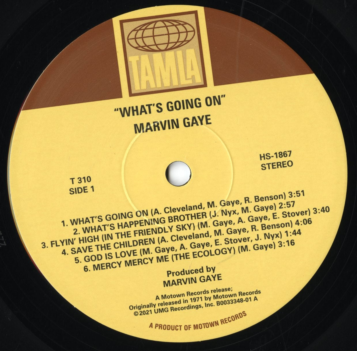 Marvin Gaye/What's Going On 50周年記念2枚組LP What's Going On (50th Anniversary)(2枚組/180グラム重量盤