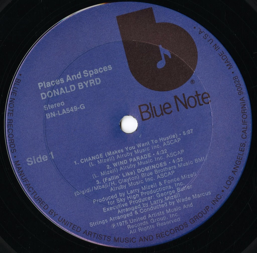 Donald Byrd / ドナルド・バード / Places And Spaces (BN-LA-549G