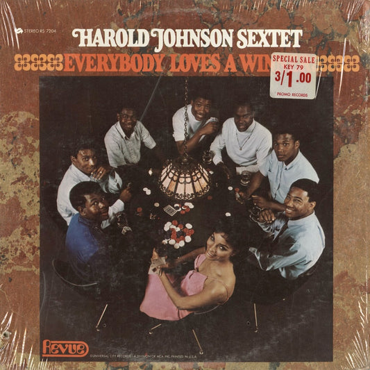 Harold Johnson - Everybody Loves A Winner (RS 7204) LP 1968 US Revue｜中古LP