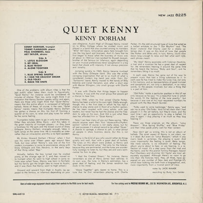 Kenny Dorham - Quiet Kenny (SMJ-6513) 1976 JPN Prestige - Victor｜中古LP
