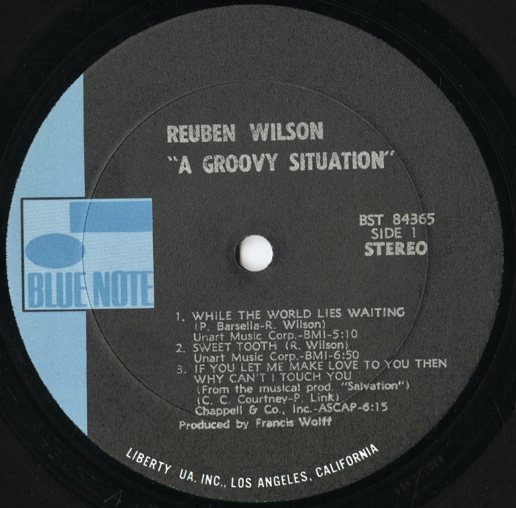 Reuben Wilson - A Groovy Situation (BST 84365) 1971 US Blue Note｜中古LP