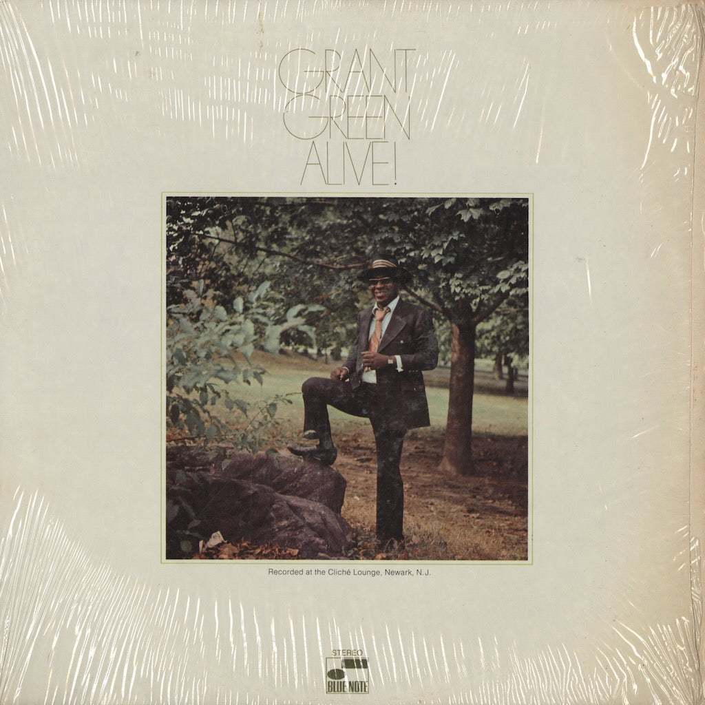 Grant Green / グラント・グリーン / Alive! (BST-84360) US Blue Note Liberty 青黒Lbl.