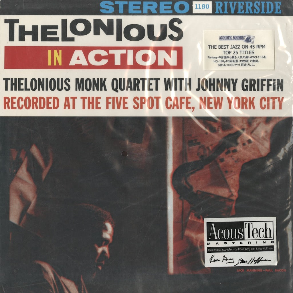 Thelonious Monk / セロニアス・モンク / In Action - 45RPM 2LP (AJAZ 1190)