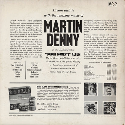 Martin Denny / マーチン・デニー / Maryland Club's Golden Moments With Martin Denny (MC-2)