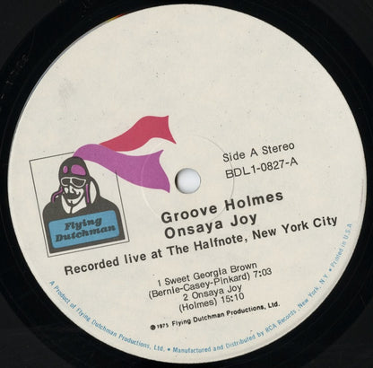 Groove Holmes / グルーヴ・ホルムズ / Onsaya Joy (BDL1-0827)