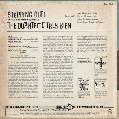 Quartette Tres Bien / カルテット・トレス・ビエン / Stepping Out! (DL 4675)