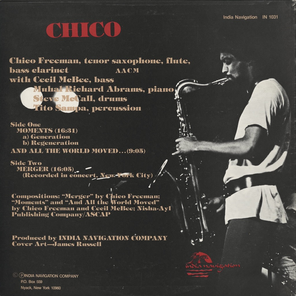 Chico Freeman / チコ・フリーマン / Chico (IN 1031)