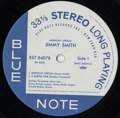 Jimmy Smith - Midnight Special (BN 4078) 1992 JPN Blue Note｜中古LP
