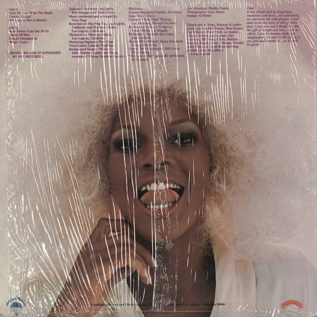 Lalomie Washburn - My Music Is Hot (PRLP 9001) 2002 US Parachute｜中古LP