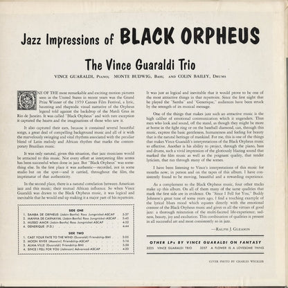 Vince Guaraldi – Jazz Impressions Of Black Orpheus (3337) LP 1962 US Fantasy | 中古LP