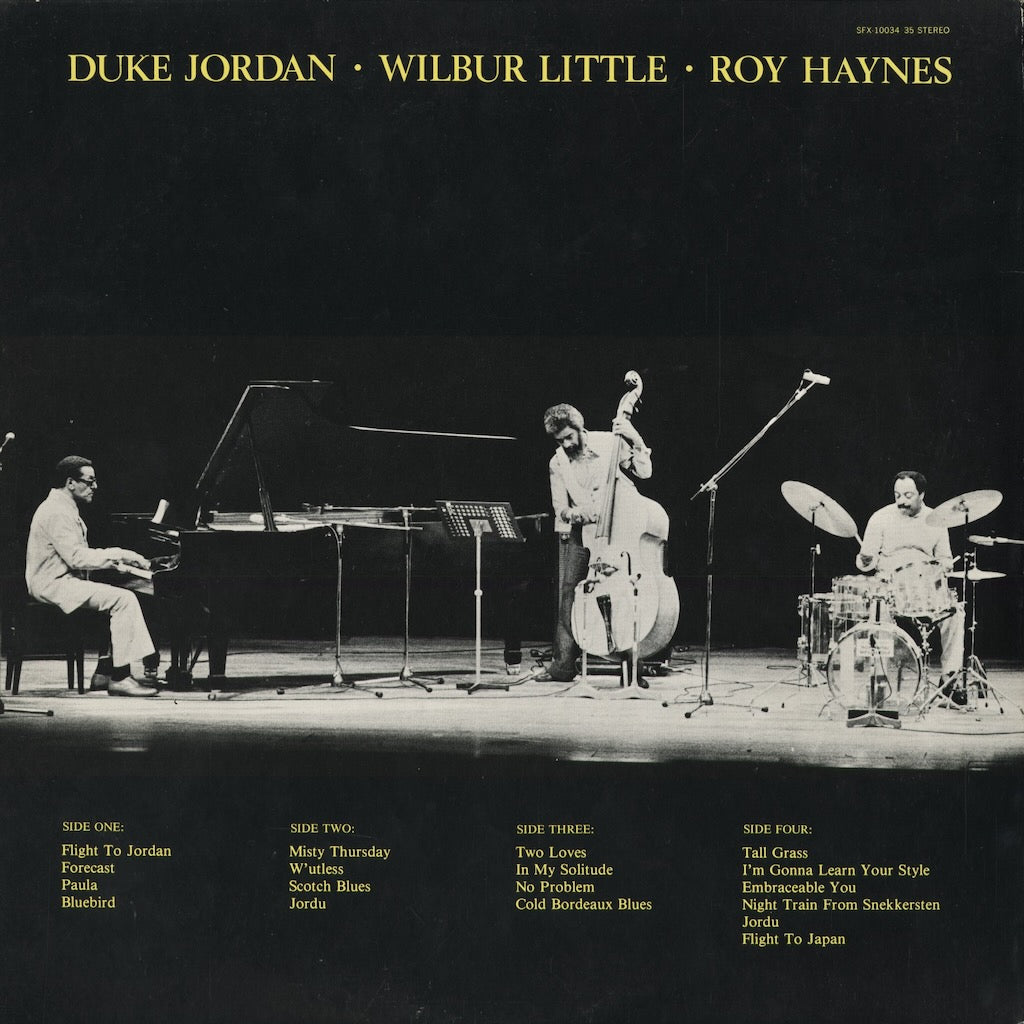 Duke Jordan - Live In Japan (SFX 10034/35) 1977 JPN SteepleChase｜中古LP