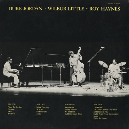 Duke Jordan - Live In Japan (SFX 10034/35) 1977 JPN SteepleChase｜中古LP