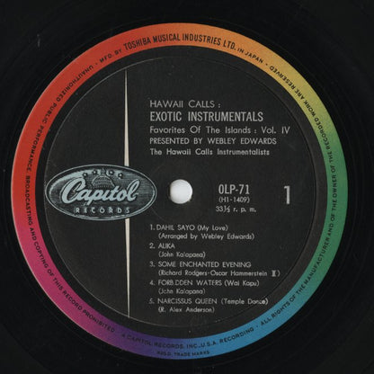 Hawaii Calls  / Exotic Instrumentals - Favorites Of The Islands: Vol. IV (OLP-71)