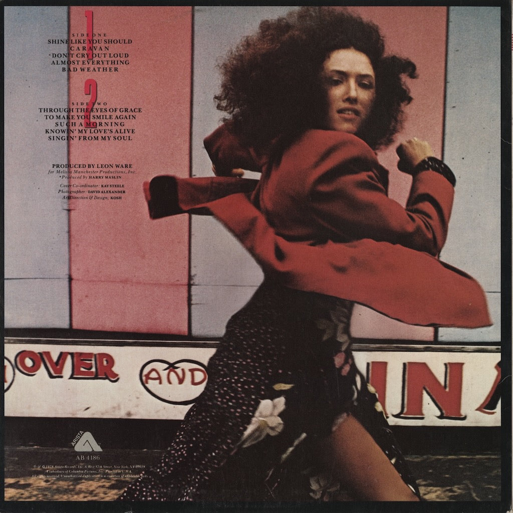 Melissa Manchester / メリッサ・マンチェスター / Don't Cry Out Loud (AB4186)