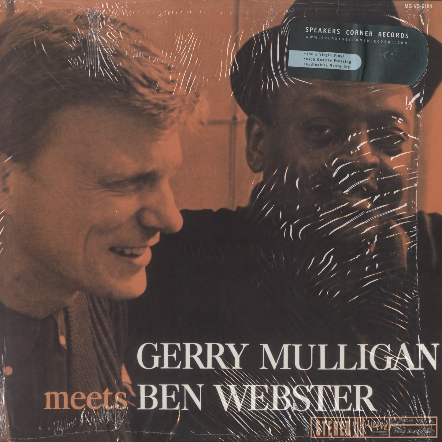 Gerry Mulligan, Ben Webster / ジェリー・マリガン、ベン・ウェブスター / Gerry Mulligan Meets Ben Webster (MG VS-6104)