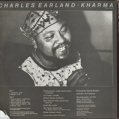 Charles Earland - Kharma (P-10095) LP 1975 US Prestige｜中古LP