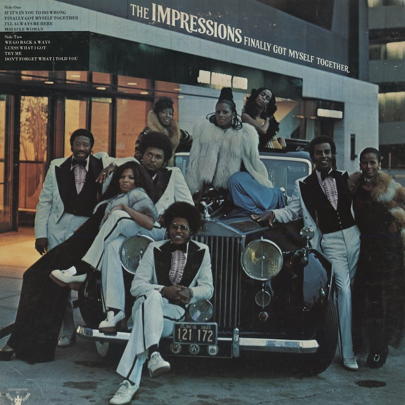 The Impressions / インプレッションズ / Finally Got Myself Together (CRS 8019)