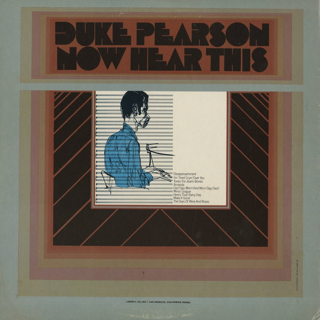 Duke Pearson / デューク・ピアソン / Now Hear This (BST 84308)