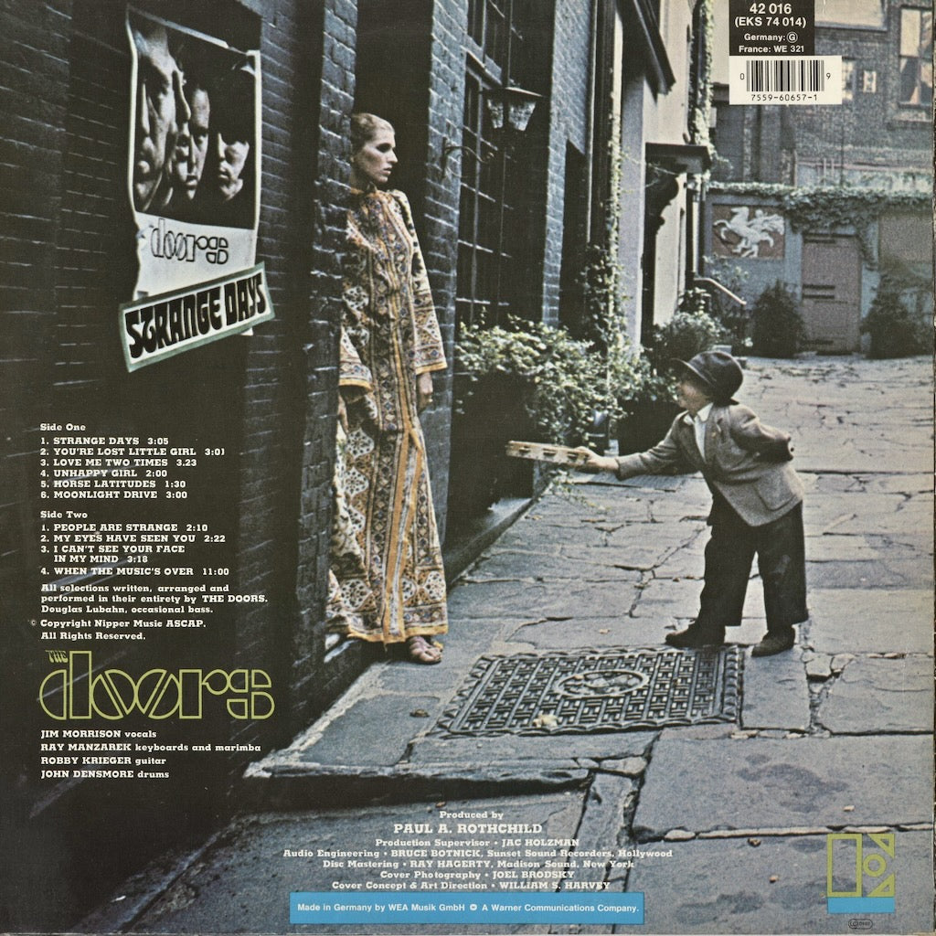 The Doors - Strange Days (K 42 016) 1991 GER Elektra｜中古LP