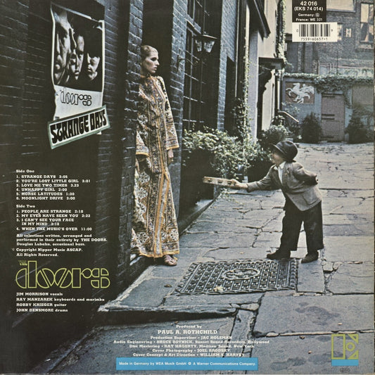 The Doors - Strange Days (K 42 016) 1991 GER Elektra｜中古LP