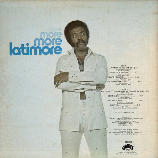 Latimore - More, More, More Latimore (ST-6503) 1974 US Glades｜中古LP