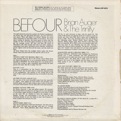Brian Auger / ブライアン・オーガー＆トリニティ / Befour (LSP4372)