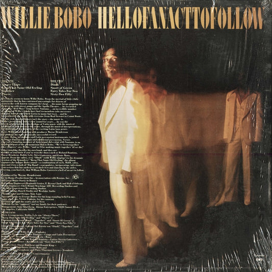 Willie Bobo - Hell Of An Act To Follow (JC 35374) 1978 US Columbia｜中古LP