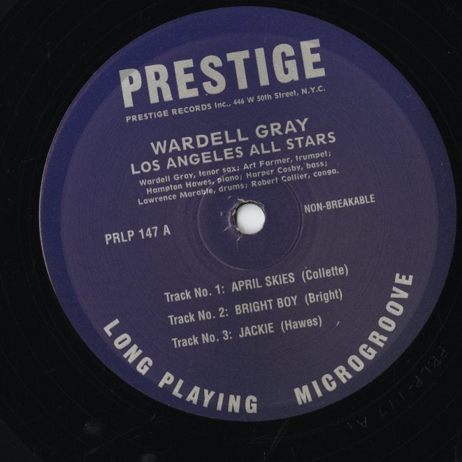 Wardell Gray / ワーデル・グレイ / Los Angeles All Stars (PRLP 147) -10