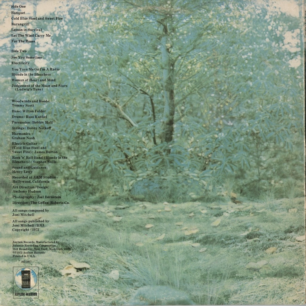 Joni Mitchell / ジョニ・ミッチェル / For The Roses (SD 5057)