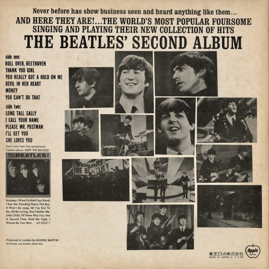 The Beatles / ビートルズ / Second Album (AP-80012) 日本盤