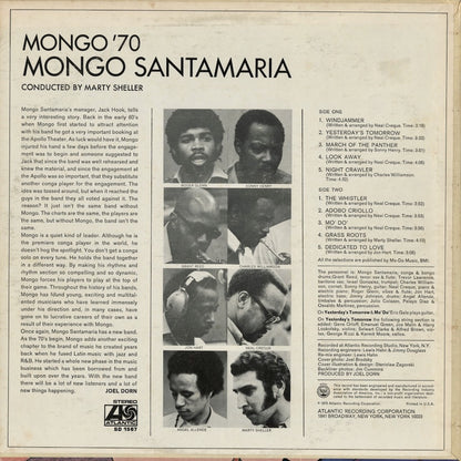 Mongo Santamaria - Mongo '70 (SD 1567) 1970 US Atlantic｜中古LP