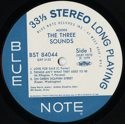 The Three Sounds - Moods (GXF 3153) 1979 JPN Blue Note｜中古LP