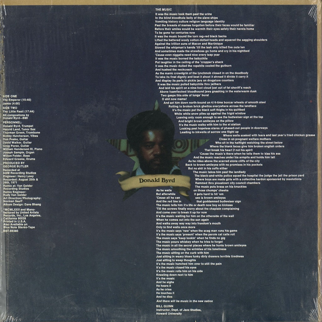 Donald Byrd / ドナルド・バード / Ethiopian Knights (BST-84380