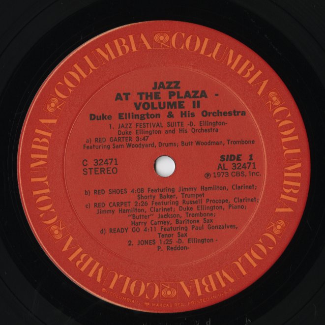 Duke Ellington & His Orchestra / デューク・エリントン / Jazz At The Plaza Vol. II  (C 32471)