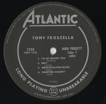 Tony Fruscella / トニー・フラッセラ / Tony Fruscella (1992) (AMJY-1220)